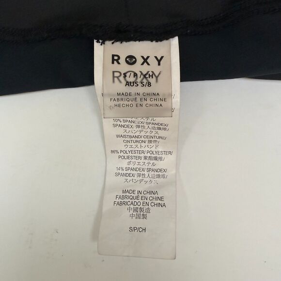 Roxy Endless Boardshorts Women’s Size Small – Midnight Black Swim Surf Shorts - Picture 5 of 7